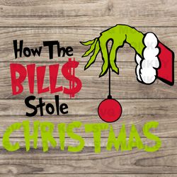 How The Bills Stole Christmas SVG EPS DXF PNG
