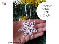 Snowflake  96 Christmas crochet pattern , crochet Snowflake pattern , crochet pattern , Irish Crochet , Motif crochet ,