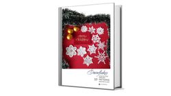 Christmas crochet pattern ebook 3 , crochet Snowflake pattern , crochet pattern , Irish Crochet , Motif crochet ,