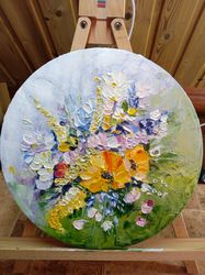 Oil painting "Spring flowers"