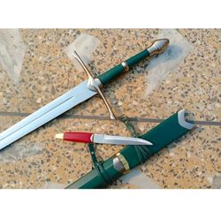 Aragorn Strider's Ranger Sword and Free Gift Knife - An Epic LOTR Collectible Set