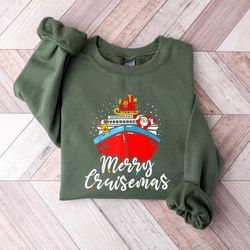Merry Cruisemas Family Vacation Christmas Cruise Sweatshirt,Merry Cruisemas Shirt,Cruise Squad Christmas Shirt,Family Cr