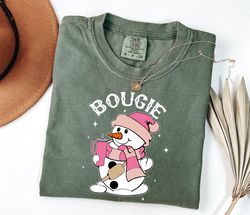 Boojee Snowman Shirt, Funny Christmast Shirt, Snowman Shirt, Boo Gie Shirt, Cute Christmas Tee, Womens Christmas Shirt,