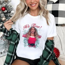 It's Time Shirt, Mariah Carey Shirt, Mariah Carey Christmas Sweater,  All I Want For Christmas Sweatshirt, One and All T