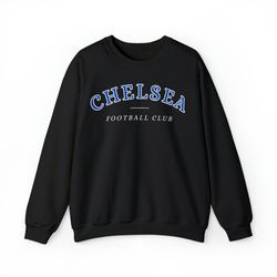 Chelsea Football Club Comfort Premium Crewneck Sweatshirt, vintage, retro, men, women, cozy, comfy, gift