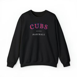 Chicago Baseball Comfort Premium Crewneck Sweatshirt, vintage, retro, men, women, cozy, comfy, gift
