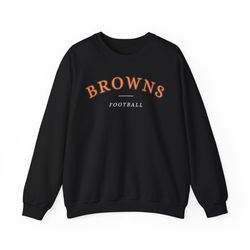 Cleveland Browns Comfort Premium Crewneck Sweatshirt, vintage, retro, men, women, cozy, comfy, gift