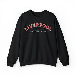 Liverpool Football Club Comfort Premium Crewneck Sweatshirt, vintage, retro, men, women, cozy, comfy, gift