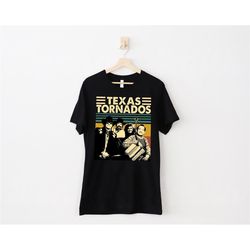 Texas Tornados Band Vintage T-Shirt, Texas Tornados Shirt, Concert Shirts, Gift Shirt For Friends And Family