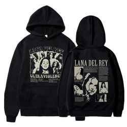 Vintage Singer Lana Del Rey 2sides Hoodie, Lana Del Rey Shirt, I Love Lana Del Rey, Gift For Him, Gift For Her, Sweatshi