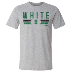 Derrick White Men's Cotton T-Shirt - Boston Basketball Derrick White Boston Font