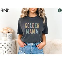 Golden Retriever Comfort Colors Shirt | Golden Retriever Mama | Golden Retriever Shirt | Golden Retriever Mom Gift | Gol