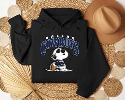 Vintage Snoopy Football Dallas CowboysShirt