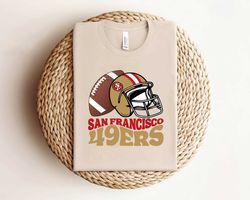San Francisco 49ers Helmet FootballShirtShirtShirt