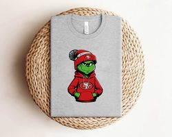 Grinch Wears San Francisco 49ers ClothesShirt