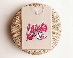 Vintage Kansas City Chiefs Logo FootballShirt