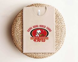 Funny Snoopy And Woodstock 49ers Niner GangShirt