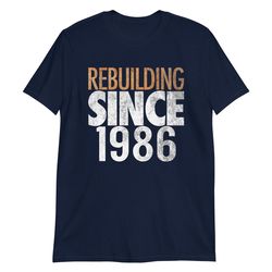 Rebuilding Since 1986 Chicago Bears Short-Sleeve Unisex T-Shirt