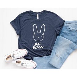 Bad Bunny Shirt | Bad Bunny Tee | Bad Bunny Short Sleeve T-Shirt | Bad Bunny | Bad Bunny Short Sleeve Shirt| Bad Bunny T