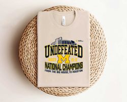 Michigan Wolverines Undefeated National Champions Shirt