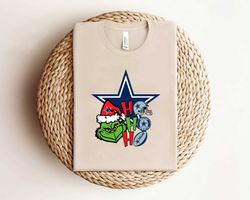 Grinch Ho Ho Ho Dallas Cowboys Shirt