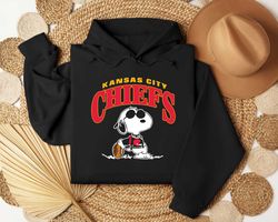 Vintage Snoopy Football Kansas City Chiefs Shirt