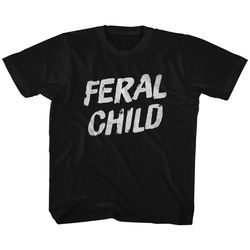 kids feral child wild child shirt