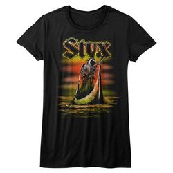 Ladies Styx Ferryman Rock and Roll Shirt