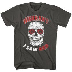 Warrant Saw Red Smoke Adult T-Shirt