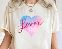 Lover Sweatshirt, Lover Heart Shirt, Lover Album Shirt, Reputation Sweatshirt, Music Shirt, Shirt For Fan