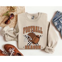 football season shirt, football vibes tshirt, football season sweatshirt, fall lover gift, fall vibes sweatshirt, footba