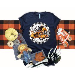Halloween Truck BOO Shirt, Funny Halloween Shirt, Halloween Gnome Shirt, Happy Halloween, Friends Halloween Shirt,Horror