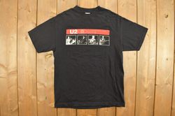 Vintage 2001 U2 Elevation Tour Rock Band Graphic T-Shirt / Band Print / U2001 / Tour Print / Concert Merch / Artist Shir