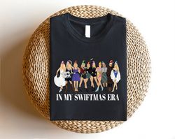 In My Swiftmas Era Shirt, Merry Swiftmas Sweatshirt, The Eras Tour Christmas shirt, The Eras Tour Christmas TS Version,