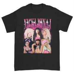 Nicki Minaj, Nicki Minaj T-shirt, Nicki Minaj Fan, Nicki Minaj Gift, Rapper Homage Graphic Shirt, Unisex T-shirt, Crew S