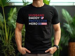 husband daddy protector hero shirt,gifts for daddy,dad life shirt,Gift for Husband,tees for dad,shirt for daddy,Daddy Sh