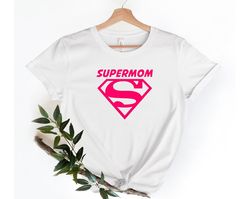 Super Mom Shirts, Mother's Day Shirt, Ladies Super Mom Comic Tee, SuperMom Gift Tee, Mother's Day Gift, Ideal Mothers Da