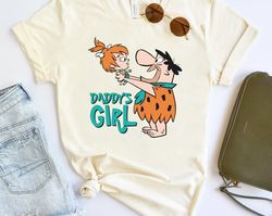 Dadys Girl Shirt, Flintstones Themed Daddy Shirt, Best Dad Shirt, Father's Day Shirt, Father Tee, Flintstones Tee, Gift