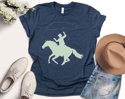 Rodeo Western Cowboy T-Shirt, Vintage 90s Western Shirt, Retro Indian Tee, Rodeo Cowboy Shirt, Wild West Gift, Unisex Ad