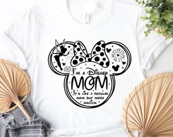 I'm A Disney Mom Shirt, Disney Mom Shirt, Magical Disney Mom Tshirt, Disney Castle Mother's Day Shirt, Disney Mama Shirt