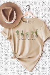 plant mama, graphic tee, women's tee, retro shirt, boho shirt, vintage t-shirt, graphic t-shirt, inspirational shirt
