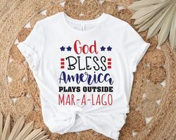 God Bless America, Mar-A-Lago Shirt, Republican Shirt, Conservative Shirt, Tramp Shirt, Republican Apparel, Trump 2024 S