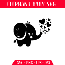 baby elephant svg png baby boy baby girl elephant baby shower shirt cute elephant svg