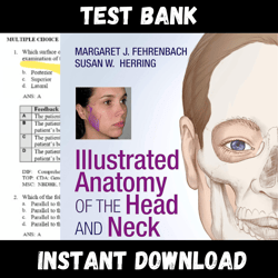 All Chapters Illustrated Anatomy of the Head and Neck 5th Edition Fehrenbach Test bank