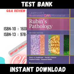 All Chapters Lippincott's Illustrated Q and A Review of Rubin's Pathology 2nd edition Test bank