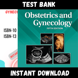 All Chapters Obstetrics and Gynecology Stephenson 5th Edition Diagnostic Sonography Test bank