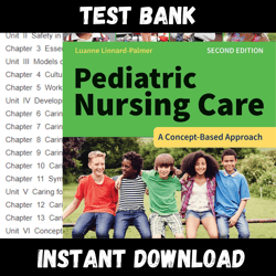 All Chapters Pediatric Nursing Care A Concept Based Approach 2nd Edition Palmer Test bank