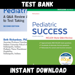 All Chapters Pediatric Success 4th Edition NCLEX Style Review Test bank