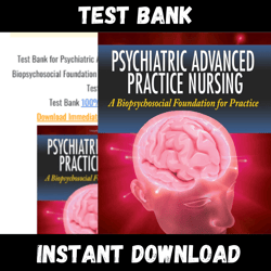 All Chapters Psychiatric Advanced Practice Nursing: A Biopsychosocial Foundation for Practice 1st Edition Pere Test bank