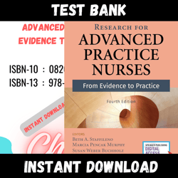 All Chapters Research for Advanced Practice Nurse From Evidence to Practice 4th Edition Test bank